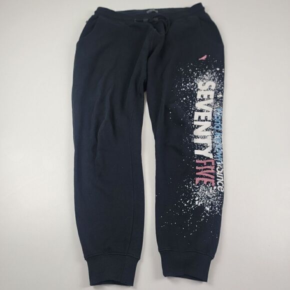 Staple Pigeon Black Sweatpants Joggers Mens Size Large  Pants drawstring - Picture 1 of 11